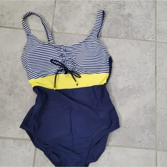 Tummy Control One-Piece Swimsuit, Women's top qual - Picture 2 of 3